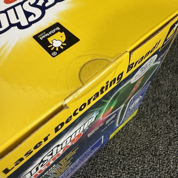 Star Shower Ultra 9 Christmas Laser Projector Red Green W/ Remote Light Show NEW - Picture 3 of 4